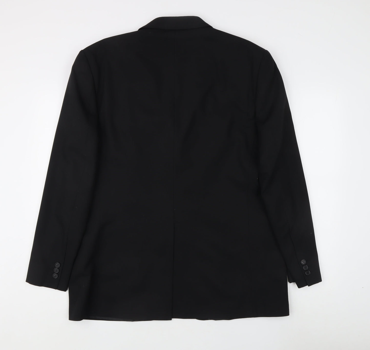 Marks and Spencer Men's Black Blazer 44R Wool Blend