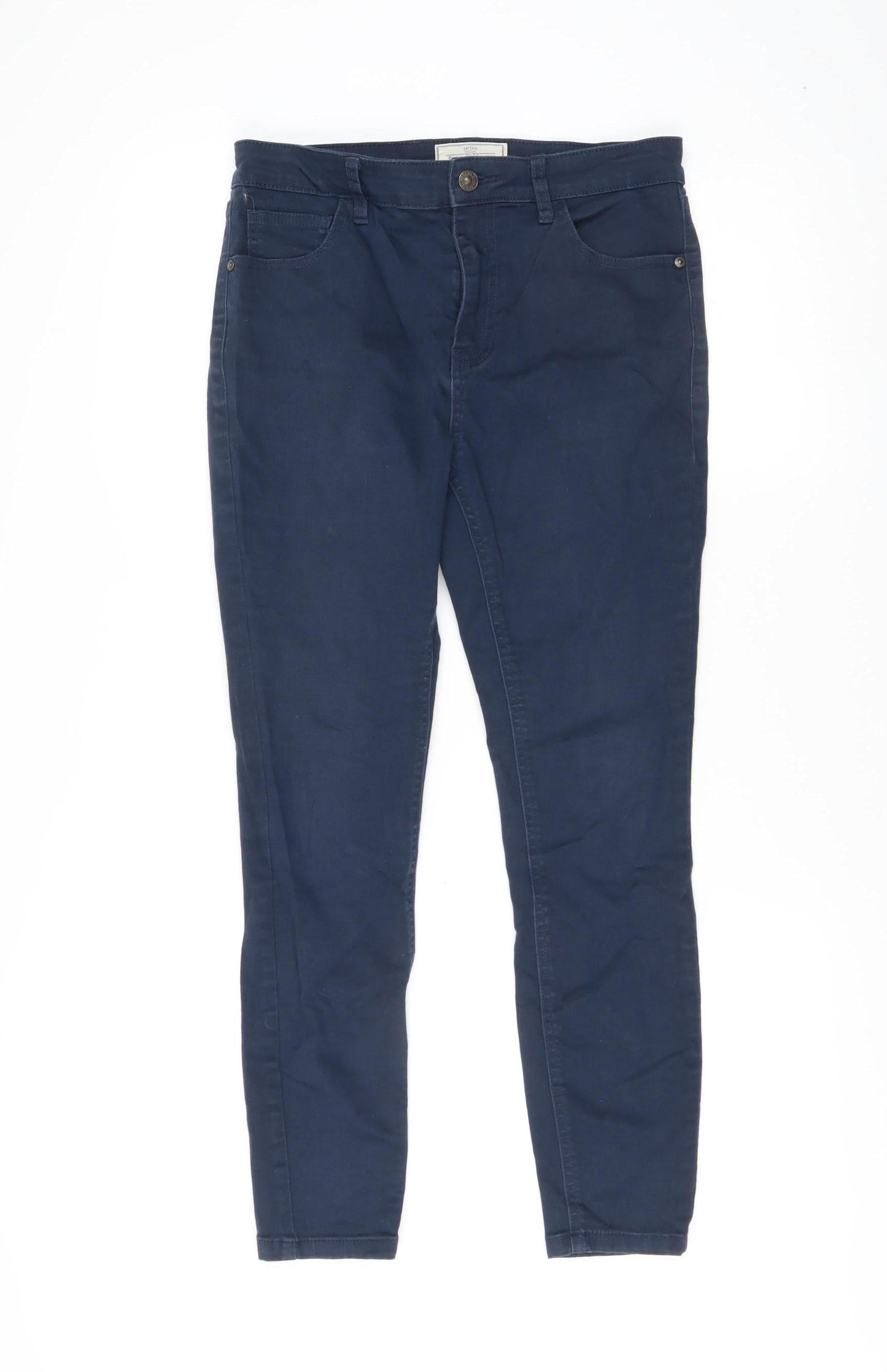 Fat Face Women's Blue Skinny Jeans Size 10