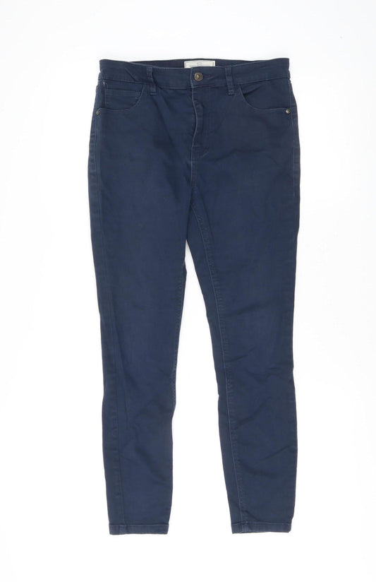 Fat Face Women's Blue Skinny Jeans Size 10