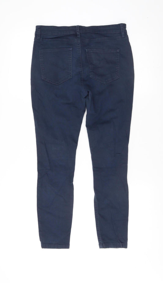 Fat Face Women's Blue Skinny Jeans Size 10