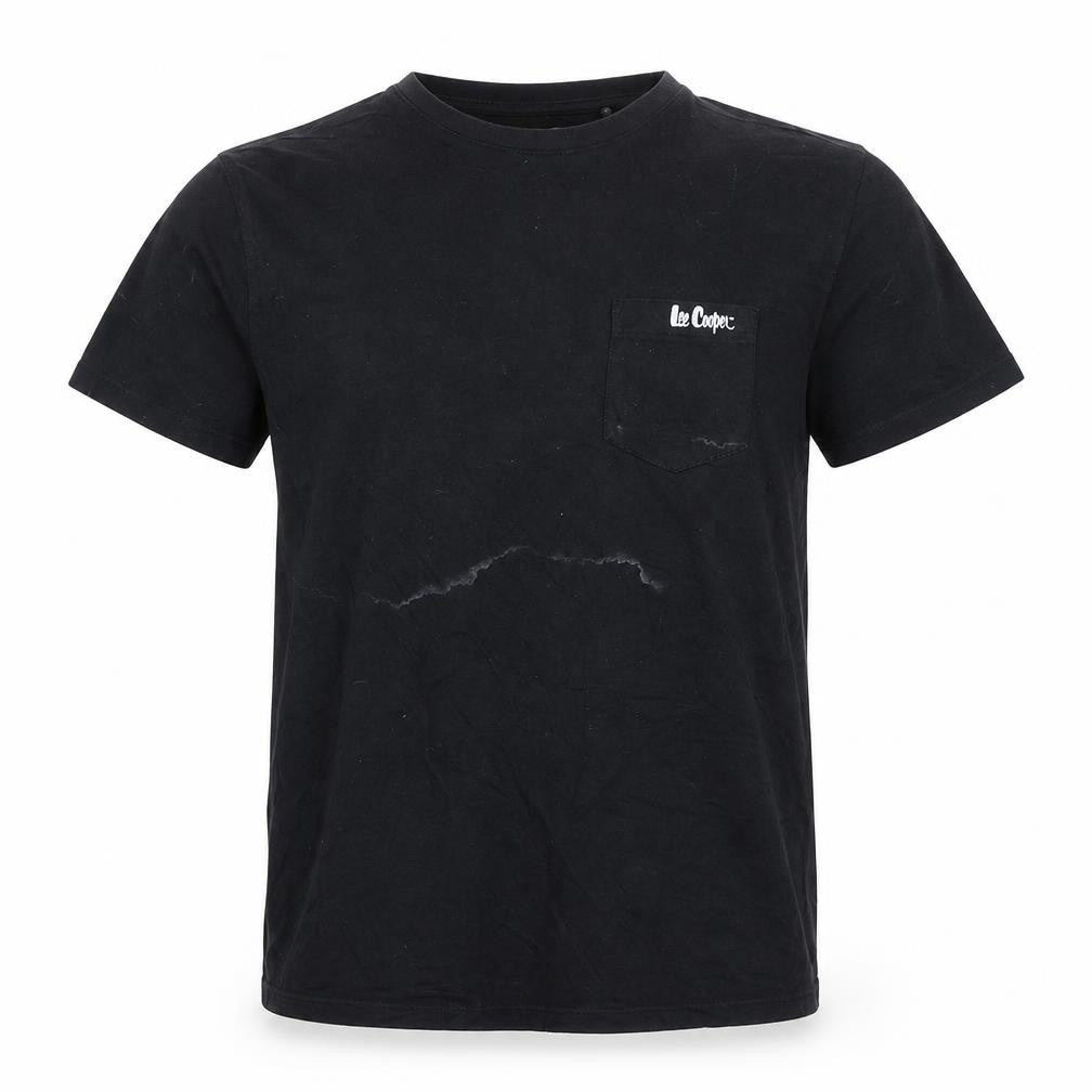 Mens UK Size L Lee Cooper Black  Cotton T-Shirt