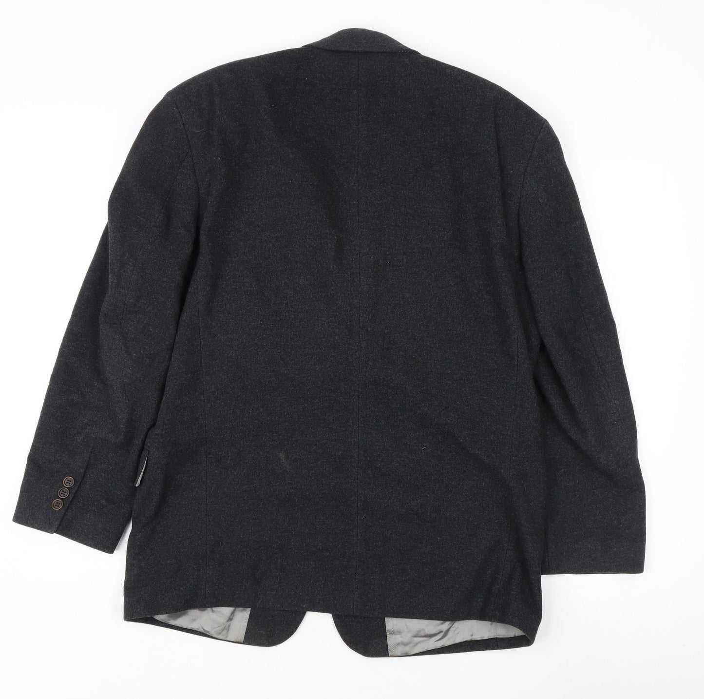 Marks & Spencer Men's Grey Blazer 40S Wool Blend