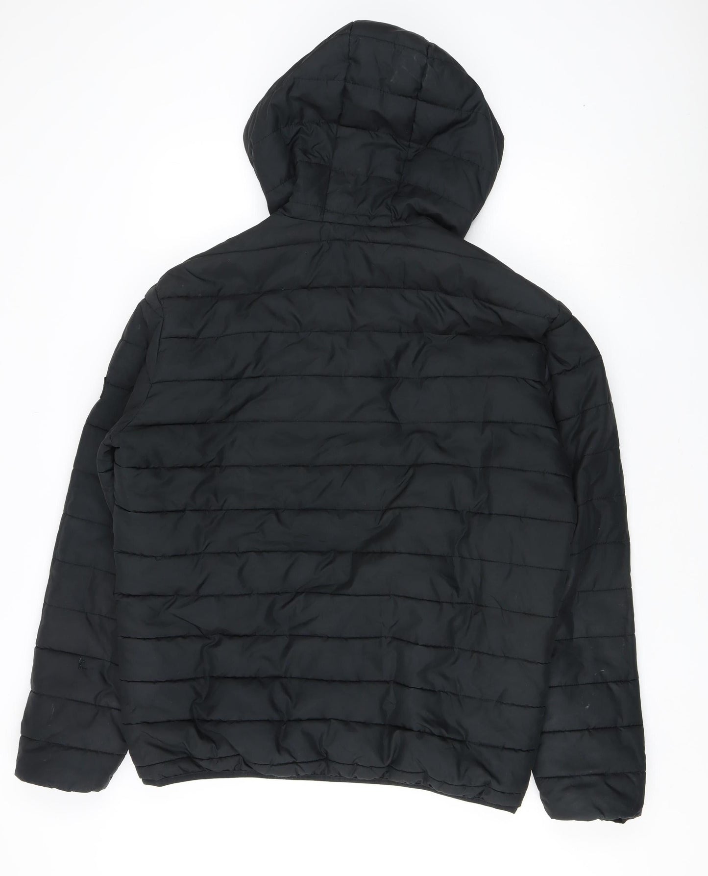 Jack & Jones Men's Black Puffer Jacket XL