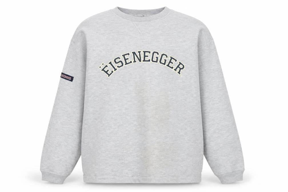 Eisengger Grey Logo Sweatshirt, Men's L, Pullover