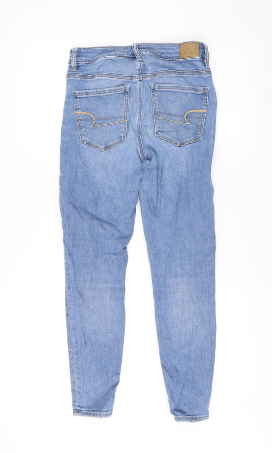 American Eagle Women's Blue Skinny Jeans, Size 6