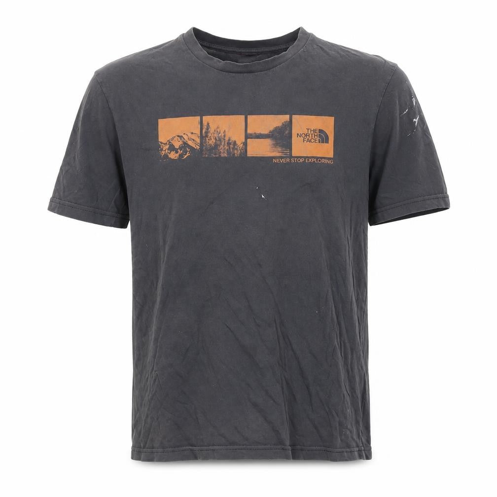 Mens UK Size S The North Face Black  Cotton T-Shirt