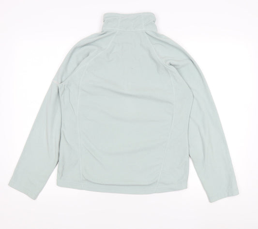 Berghaus Women's Grey Fleece Pullover 1/4 Zip Size 10