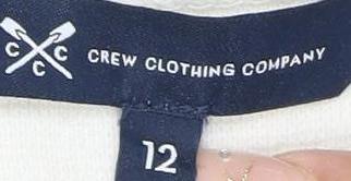 Crew Clothing Women's Striped Tunic Jumper Size 12