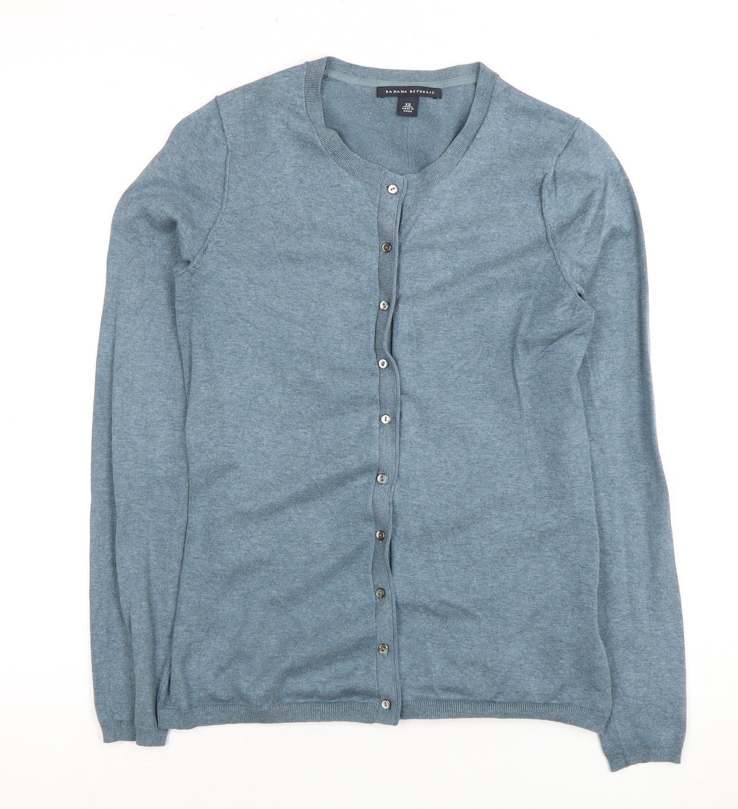 Banana Republic Women's Blue XS Cardigan, Button Accents