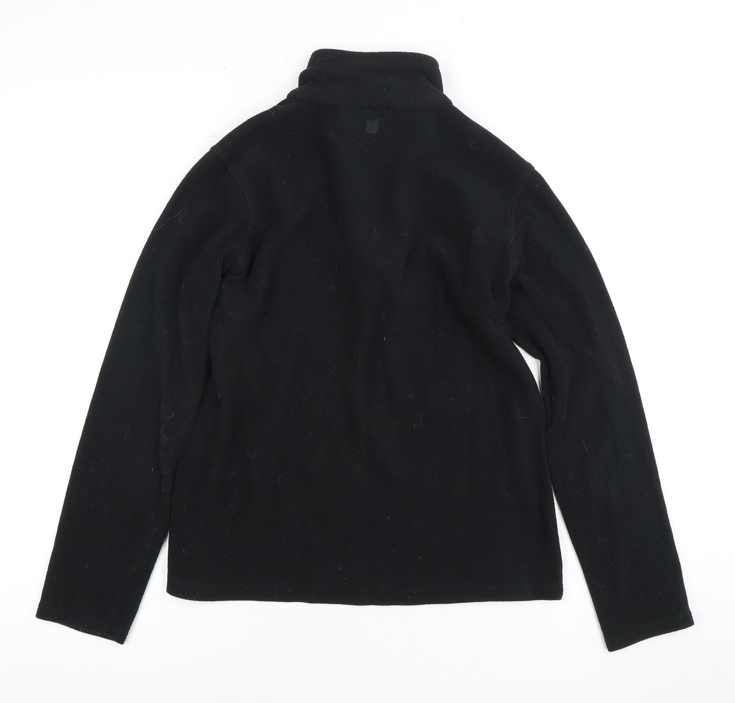 Mountain Warehouse Black Fleece Pullover Sweatshirt M