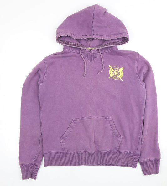 Joules Women's Medium Purple Pullover Hoodie