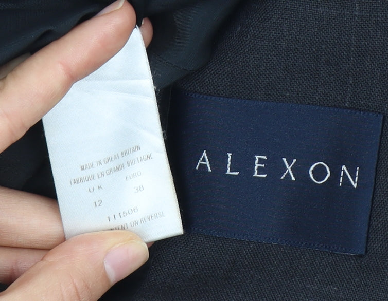 Alexon Women's Black Suit Jacket Size 12 - Classic Business