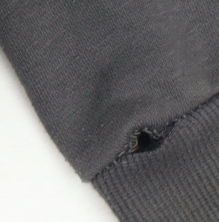 McKenzie Mens Grey Pullover Hoodie Medium