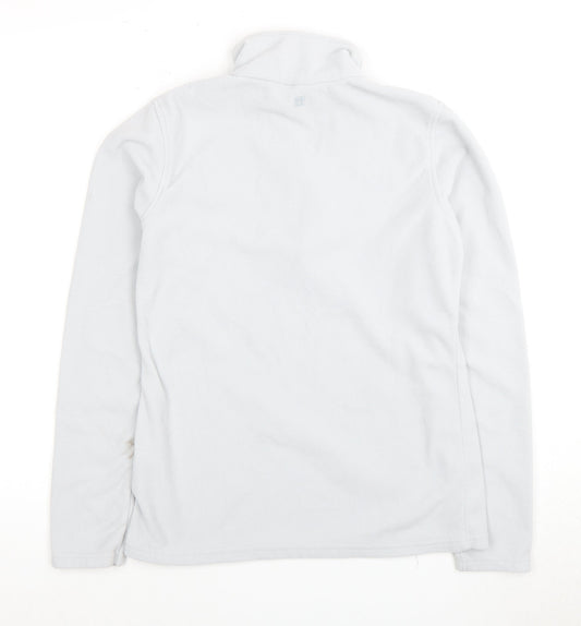 Mountain Warehouse White Fleece Sweater M, Unisex, Lightweight, Zip