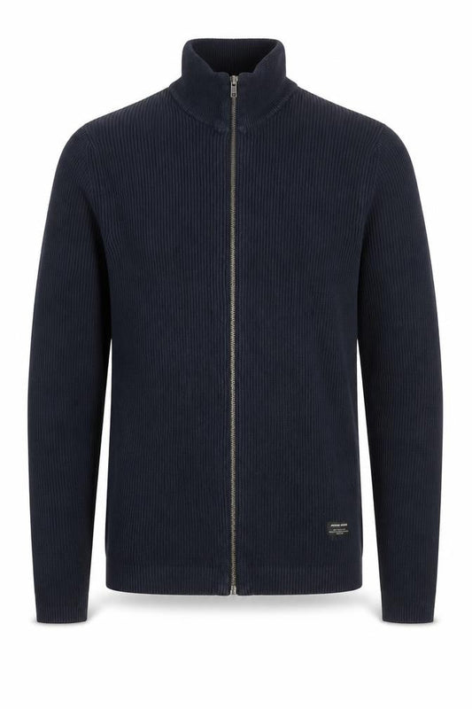 Jack & Jones Men's Blue Full Zip Jumper Size S