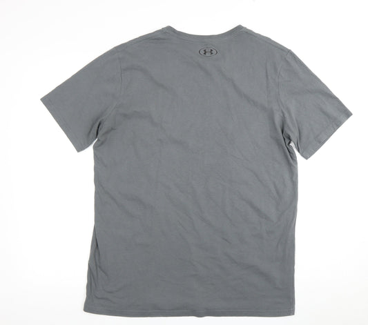 Under Armour Men's Grey XL Sports Graphic T-Shirt