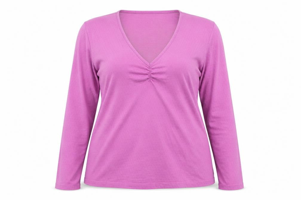 Womens UK Size 16 Patrizia Pepe Pink Cotton T-Shirt