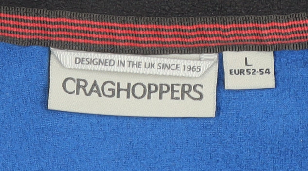 Craghoppers Men's Blue Fleece Sweatshirt L