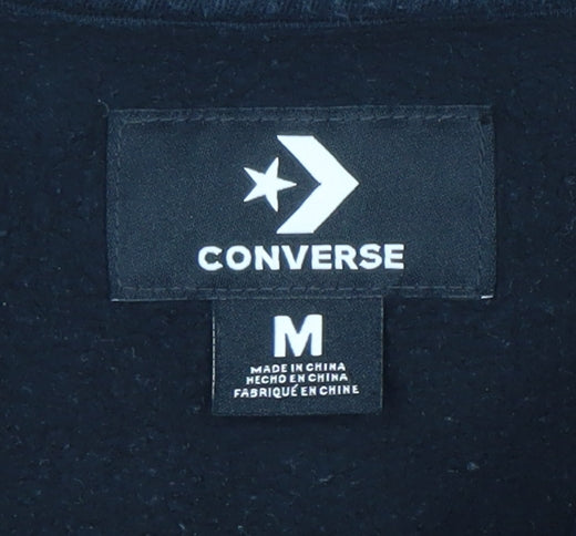 Converse Unisex Black Medium Pullover Sweatshirt