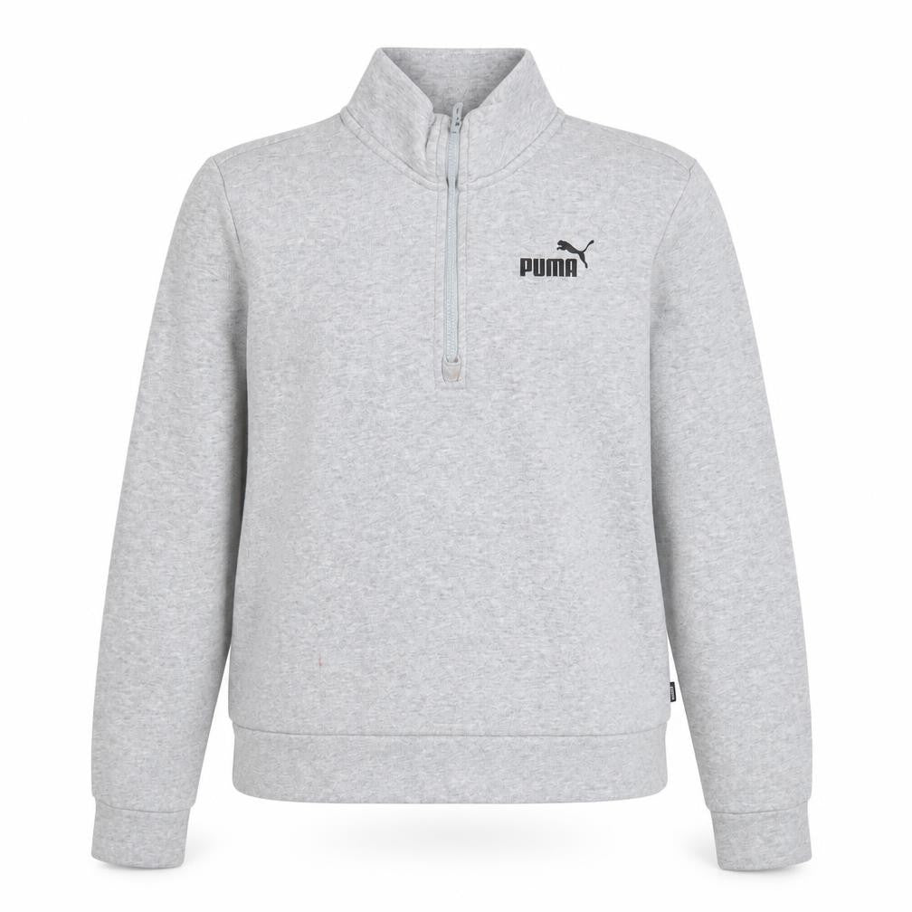 Womens UK 10 Regular PUMA Grey Pullover Sweatshirt
