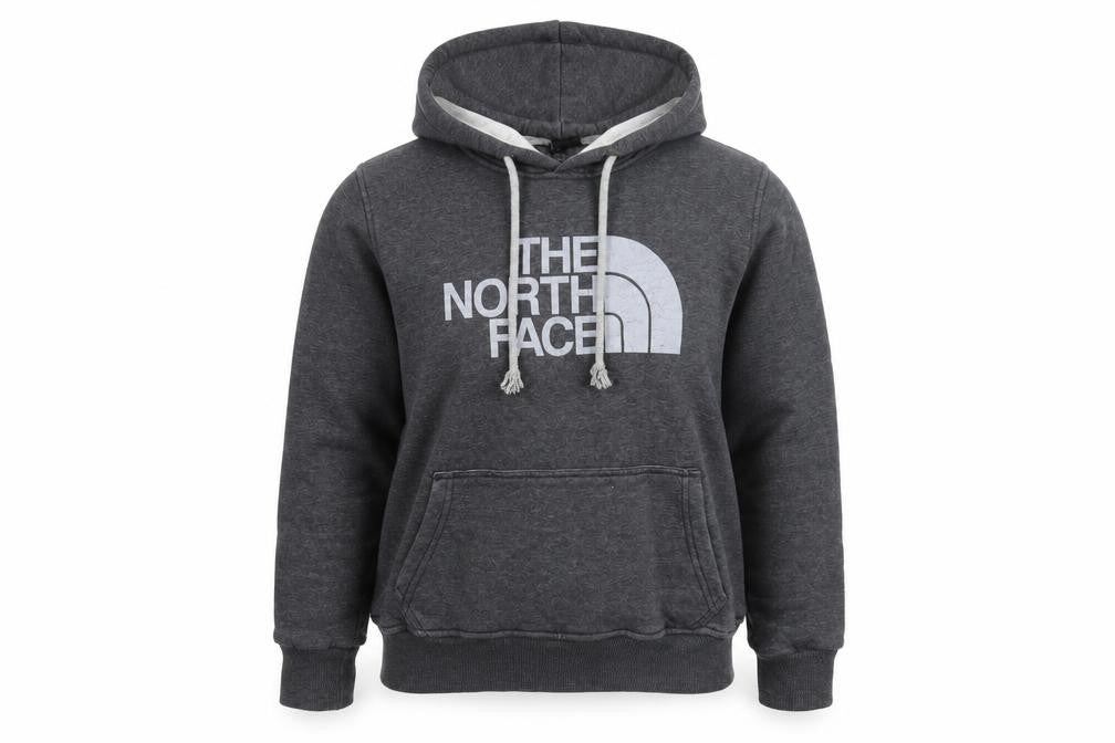 Unisex Adults UK S Regular The North Face Grey Pullover Hoodie