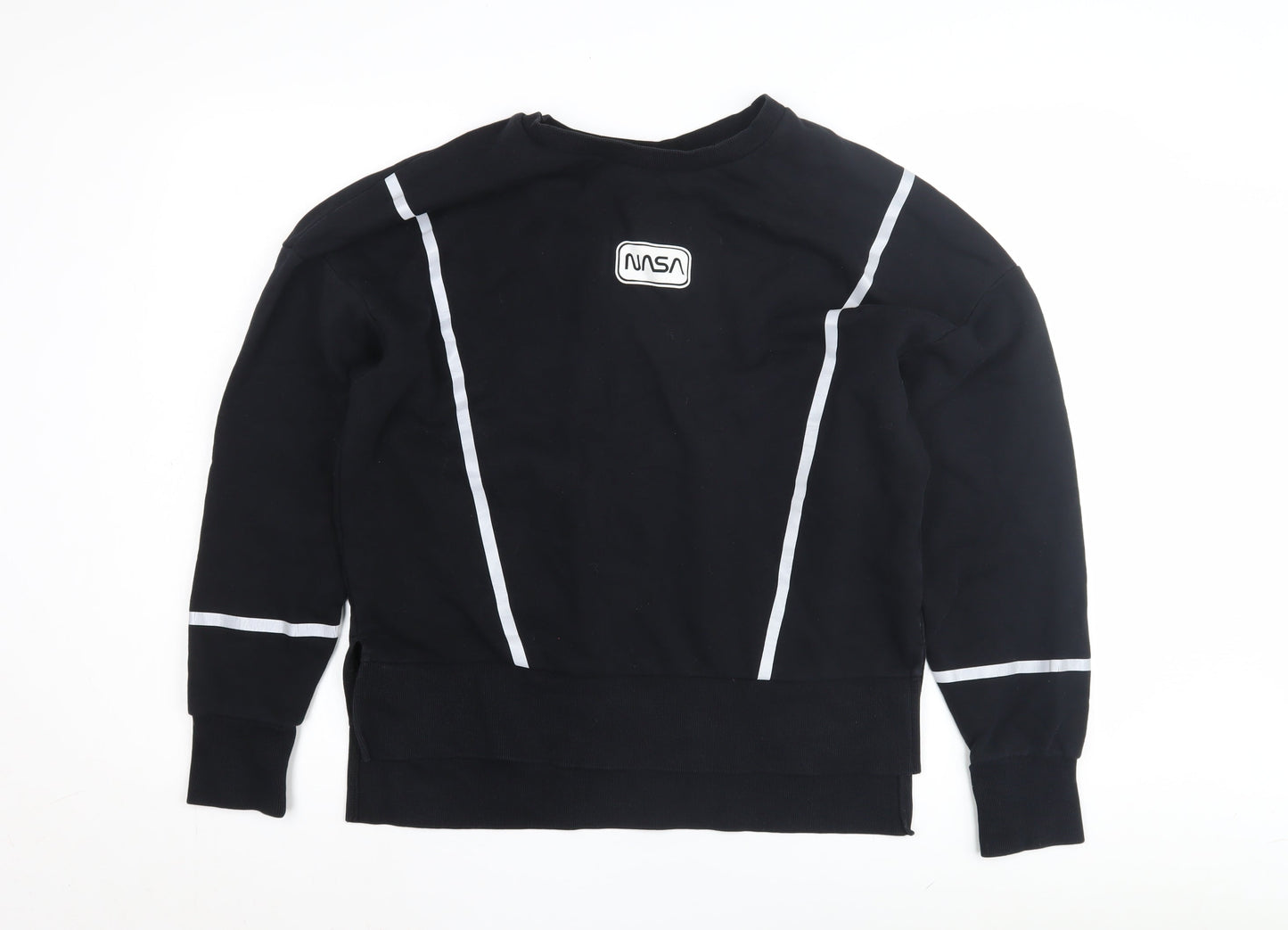 NASA Unisex Black XS Pullover Sweatshirt