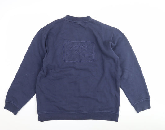 Quiksilver Men's Blue Medium Pullover Sweatshirt