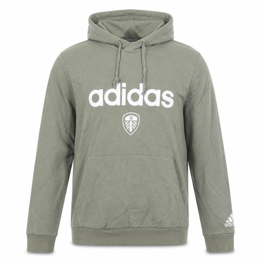Mens UK XS Regular adidas Green Pullover Hoodie