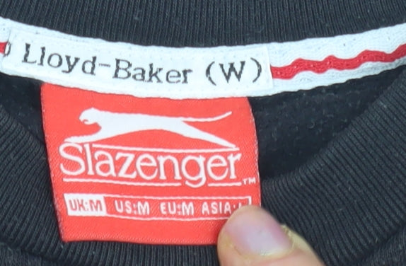 Slazenger Men's Black Medium Pullover Sweatshirt
