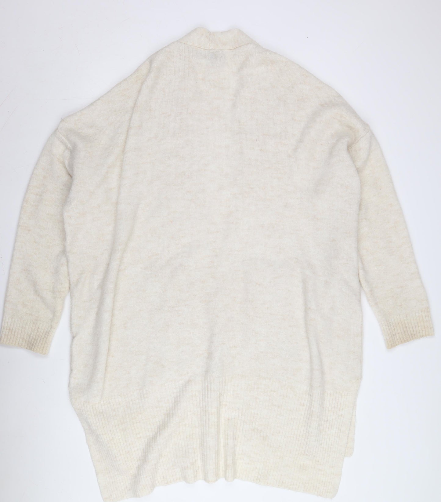 Stradivarius Women's Ivory Cardigan Size 12