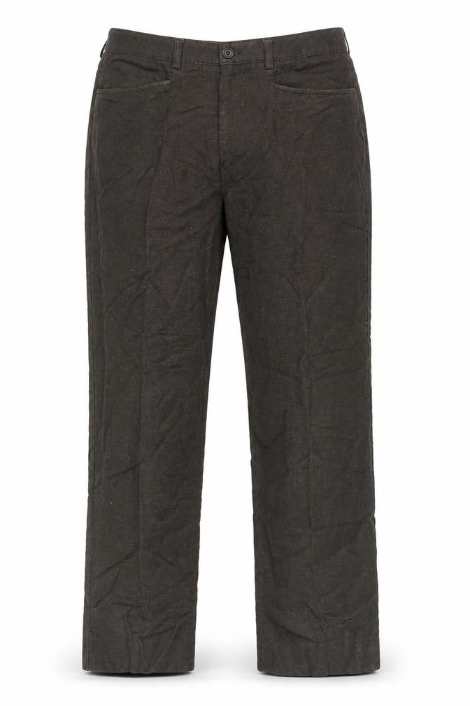 Marks and Spencer Women's Brown Straight Trousers Size 34