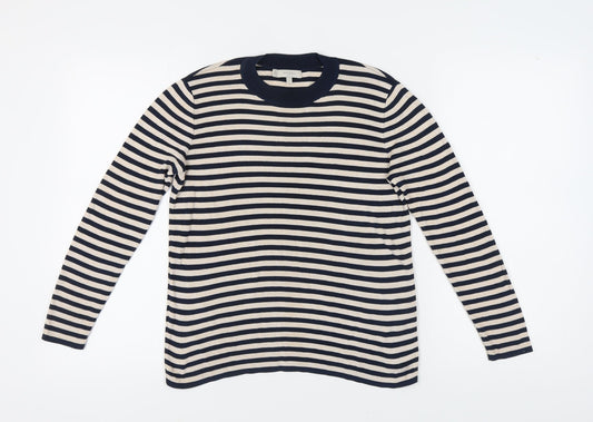 Hobbs Women's Multicoloured Striped Jumper, Size S