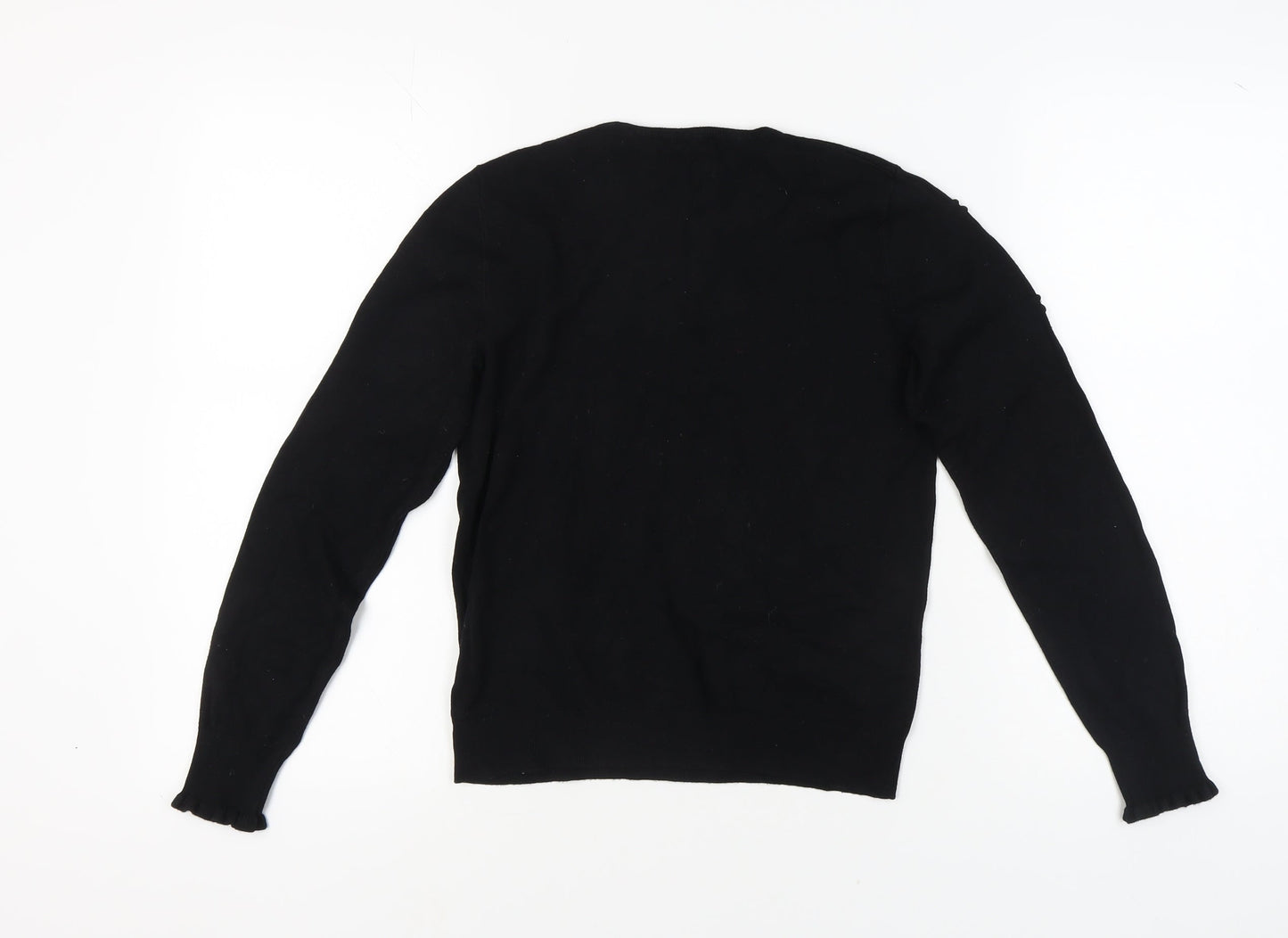 Warehouse Women's Black Pullover Jumper Size 10