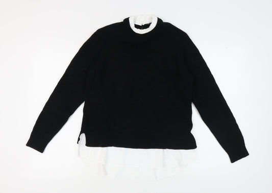 Ted Baker Women's Black Pullover Jumper, Size 10