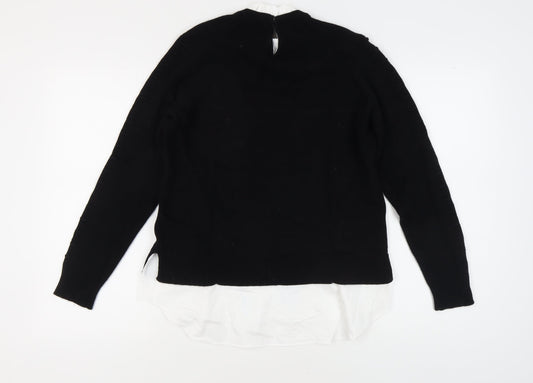 Ted Baker Women's Black Pullover Jumper, Size 10