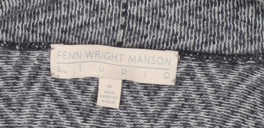 Fenn Wright Manson Women's Grey Cardigan, Size XL