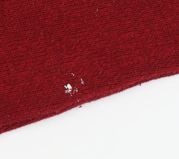 Weird Fish Red Men's M Basic Jacket with Logo