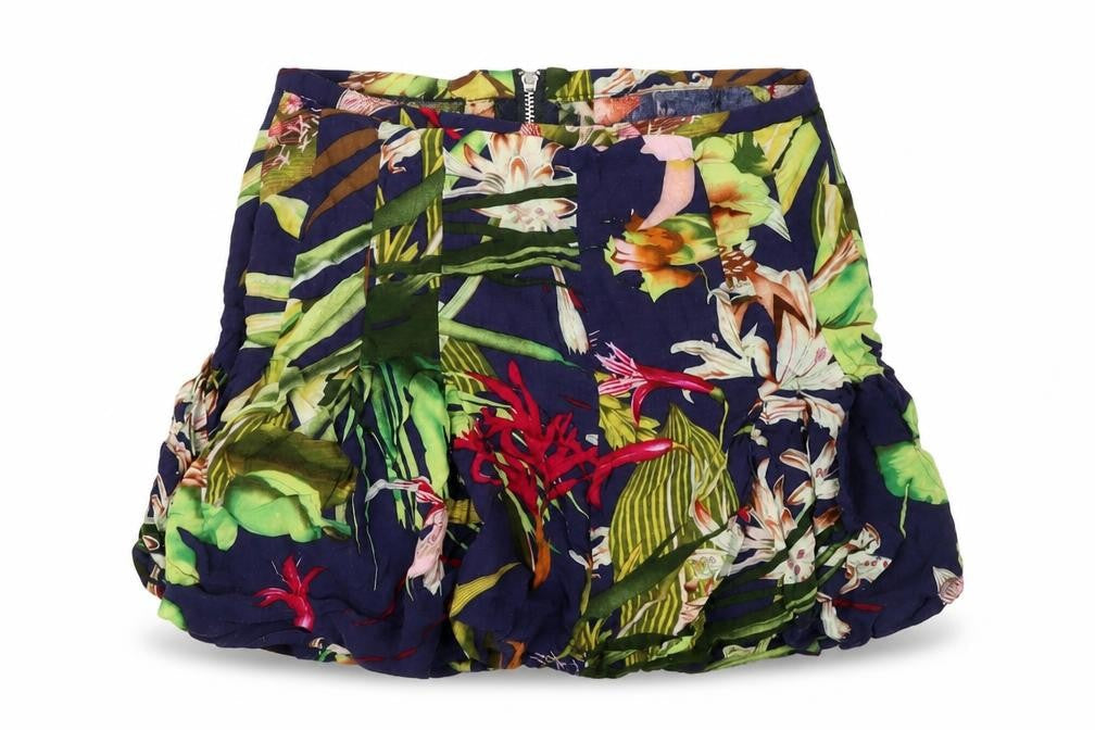 Quiz Women's Multicoloured Floral Shorts, Size 8