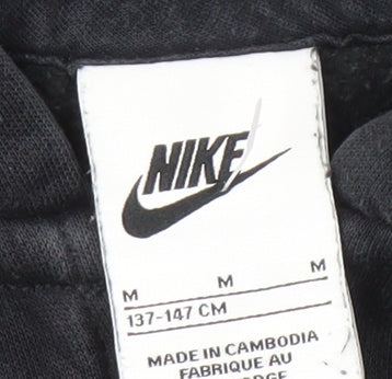 Nike Teens Black Full Zip Hoodie M