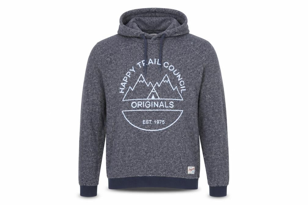 Mens UK S Regular JACK & JONES Blue Pullover Hoodie