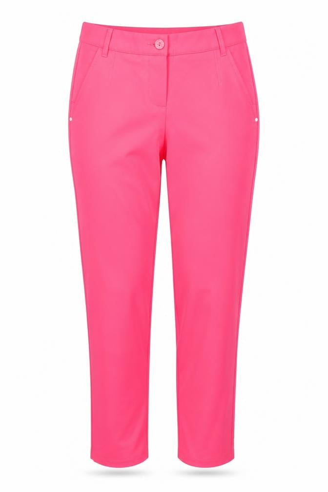 Front view of Puma Women's Pink Trousers, size 10