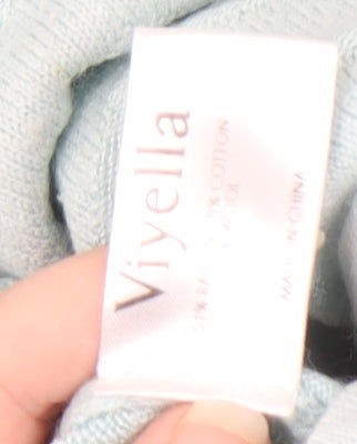 Viyella Women's Blue XL Crew Neck Pullover Jumper
