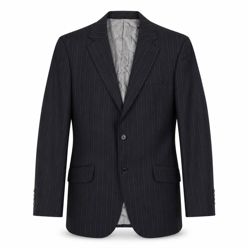 Mens 40 Chest Regular Austin Reed Blue Two-Button Blazer