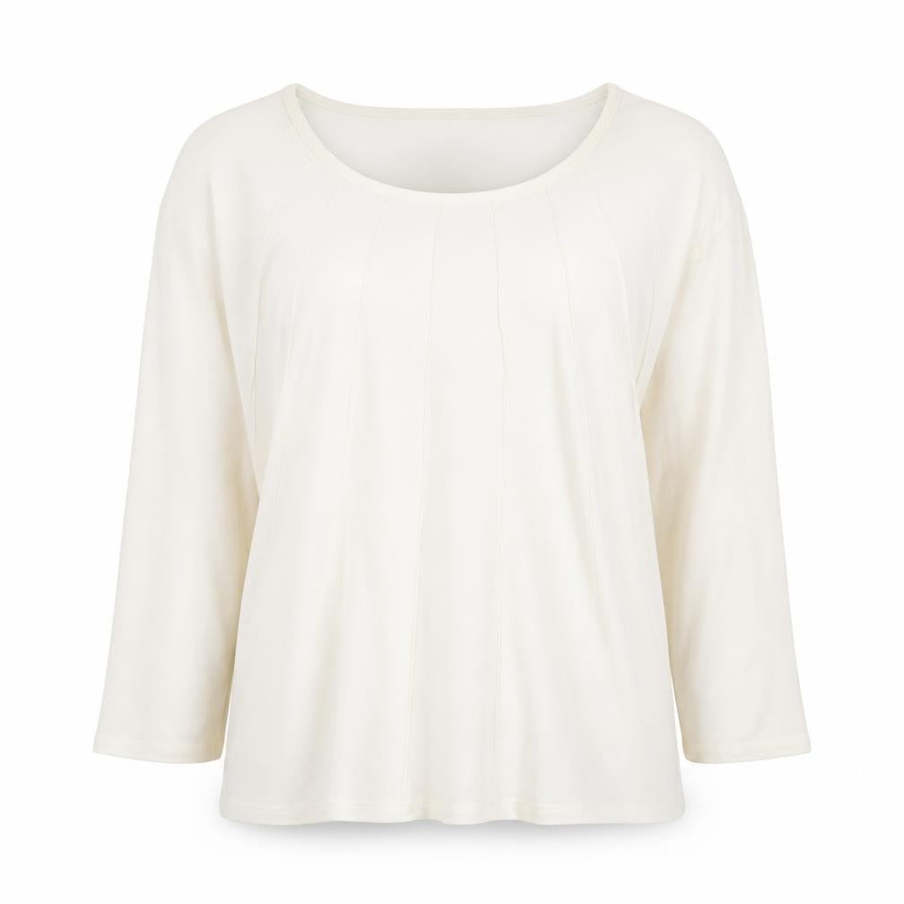 Womens UK Size 14 Eastex Ivory Viscose Blend Blouse