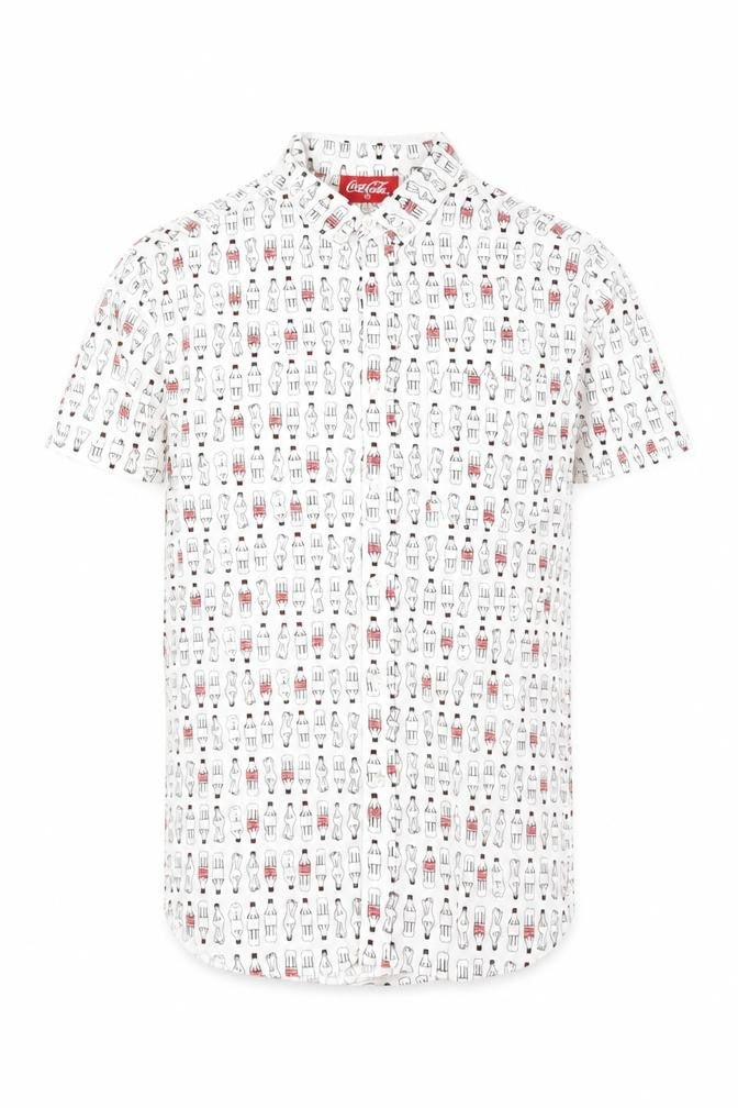 Coca-Cola Men's XS Multicoloured Graphic Shirt