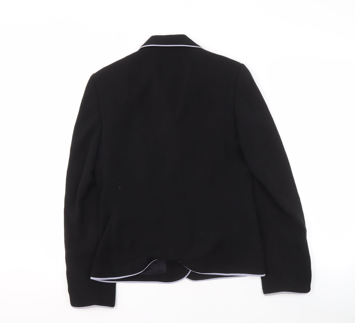 Laura Ashley Women’s Black Blazer, Size 10, Polyester