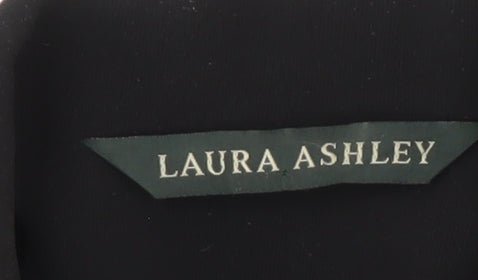 Laura Ashley Women’s Black Blazer, Size 10, Polyester