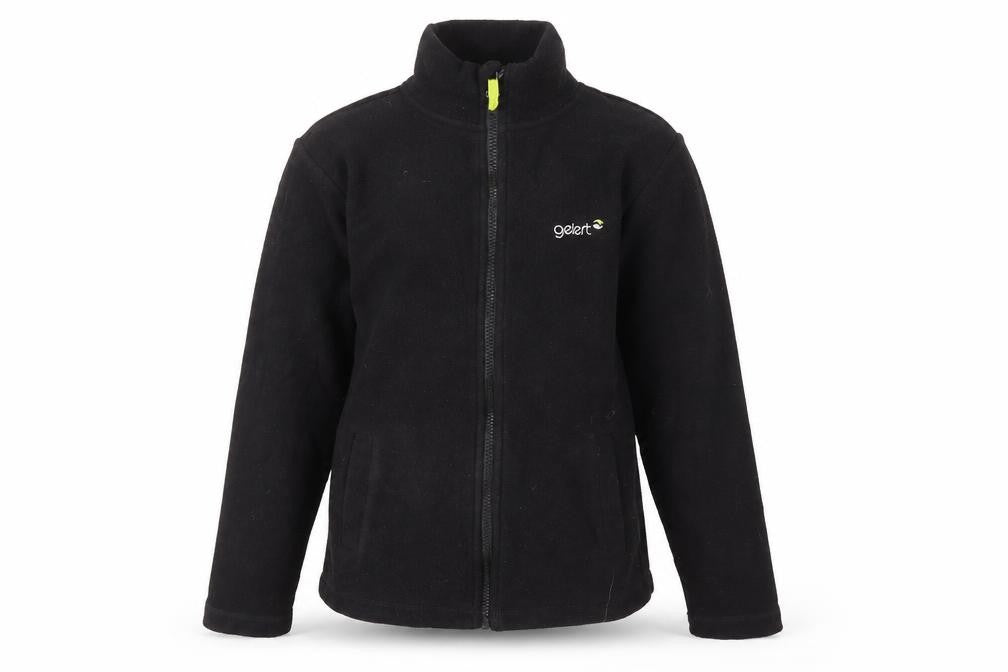 Gelert Boys Black Fleece Basic Jacket 9-10 Years