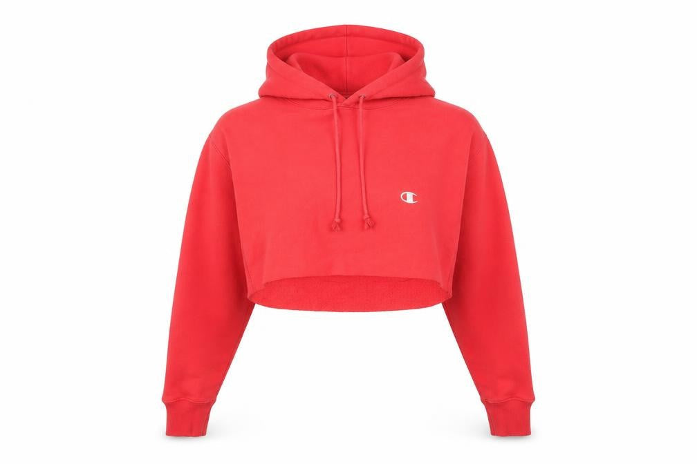 Womens UK M  Champion Red Pullover Hoodie