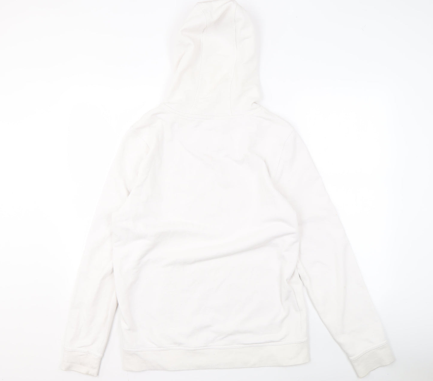Kappa Men's White Pullover Hoodie, Size L